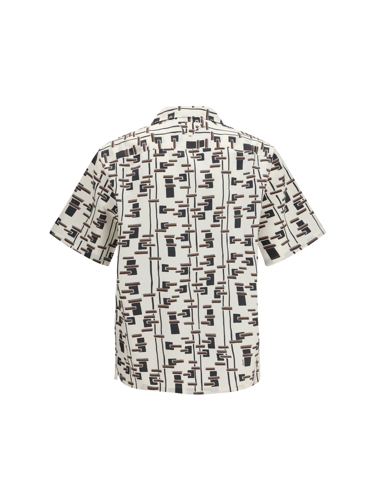 PRADA Prada Men Patterned Bowling Shirt