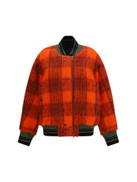 Dries Van Noten Women Oversized Mohair-Blend Bomber Jacket