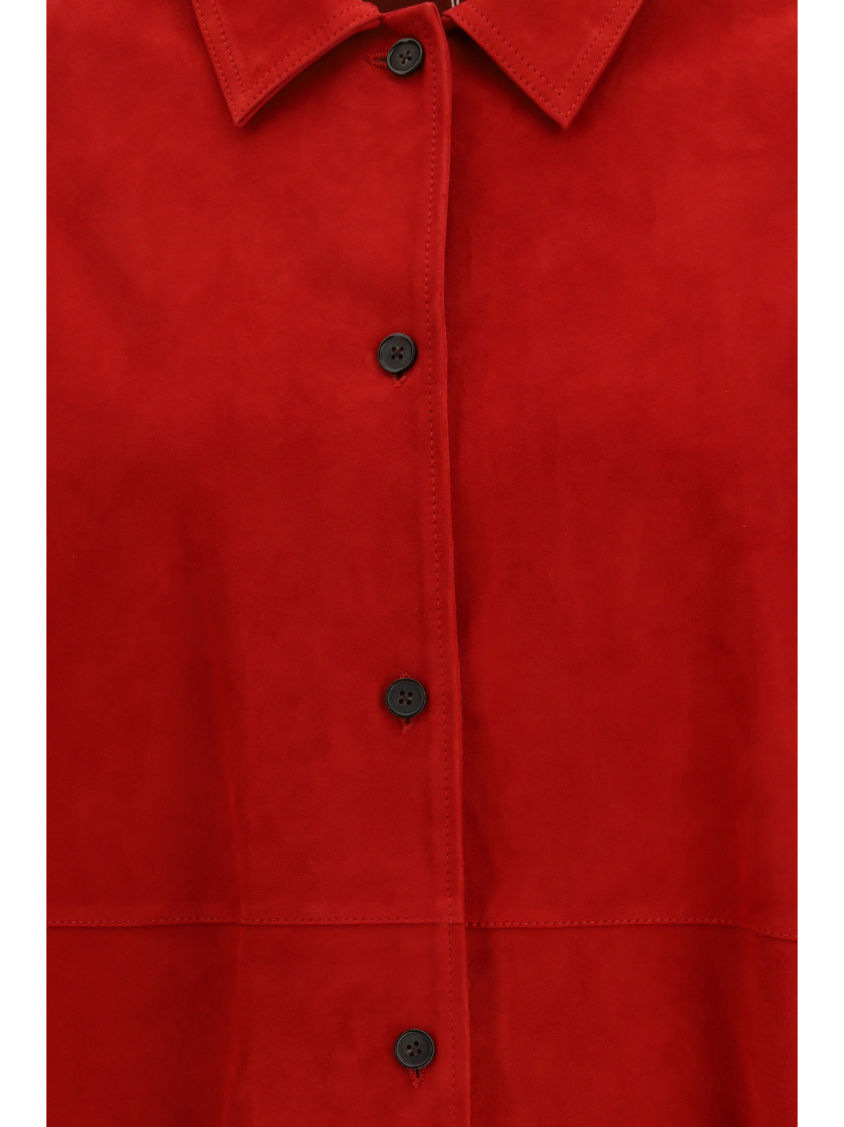 Toteme Women Suede Shirt Jacket