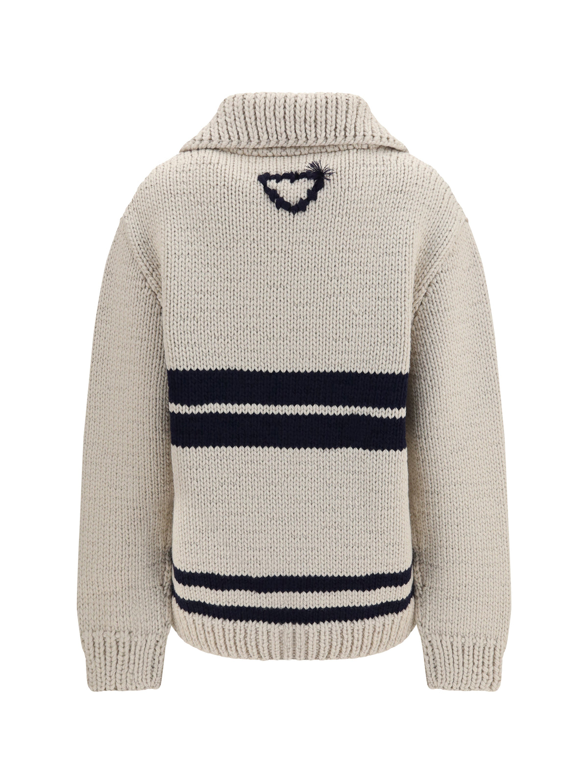 Prada Women Wool Zip Cardigan