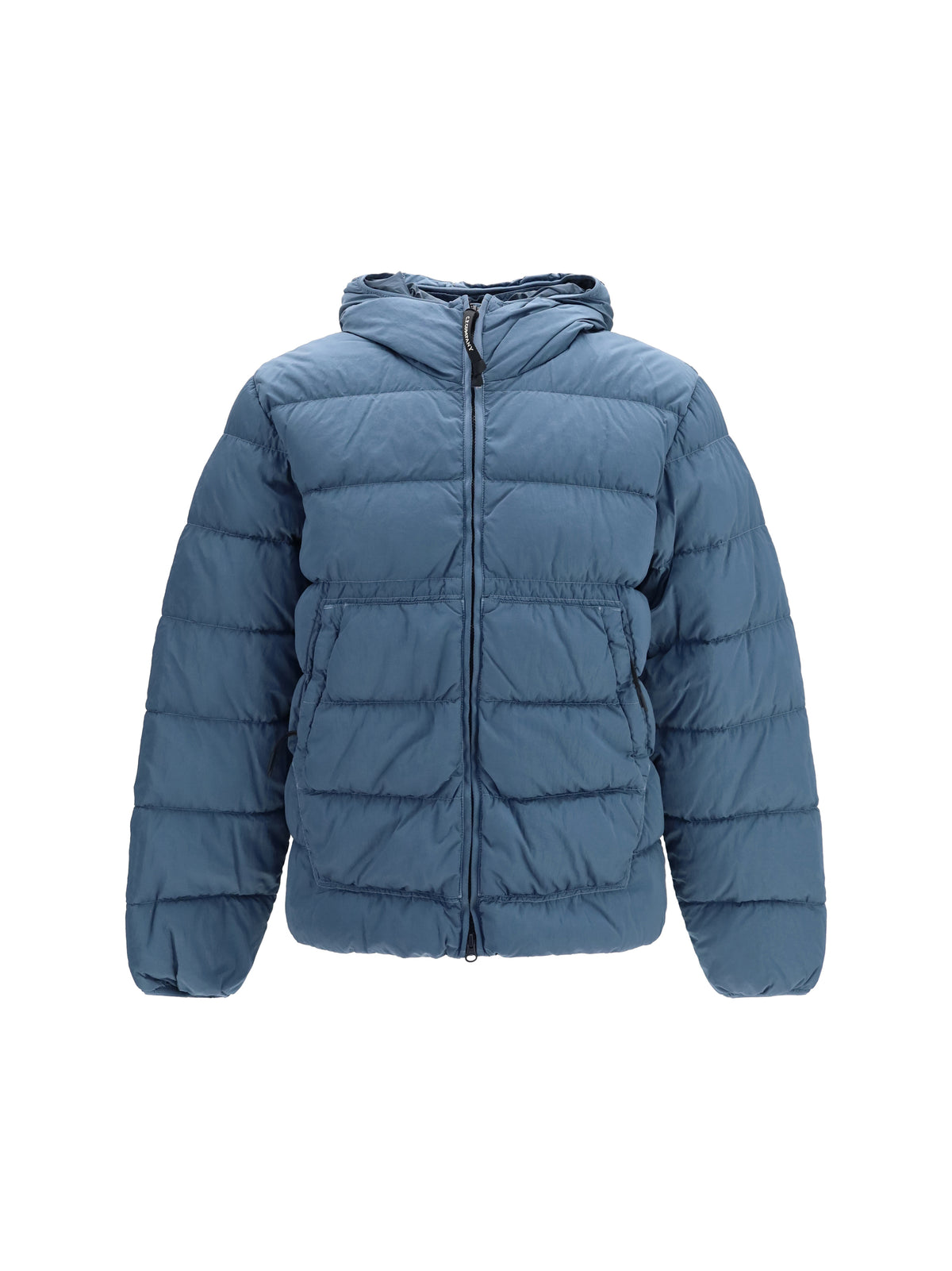 C.P. Company Men Goggle Hooded Jacket In Chrome-R