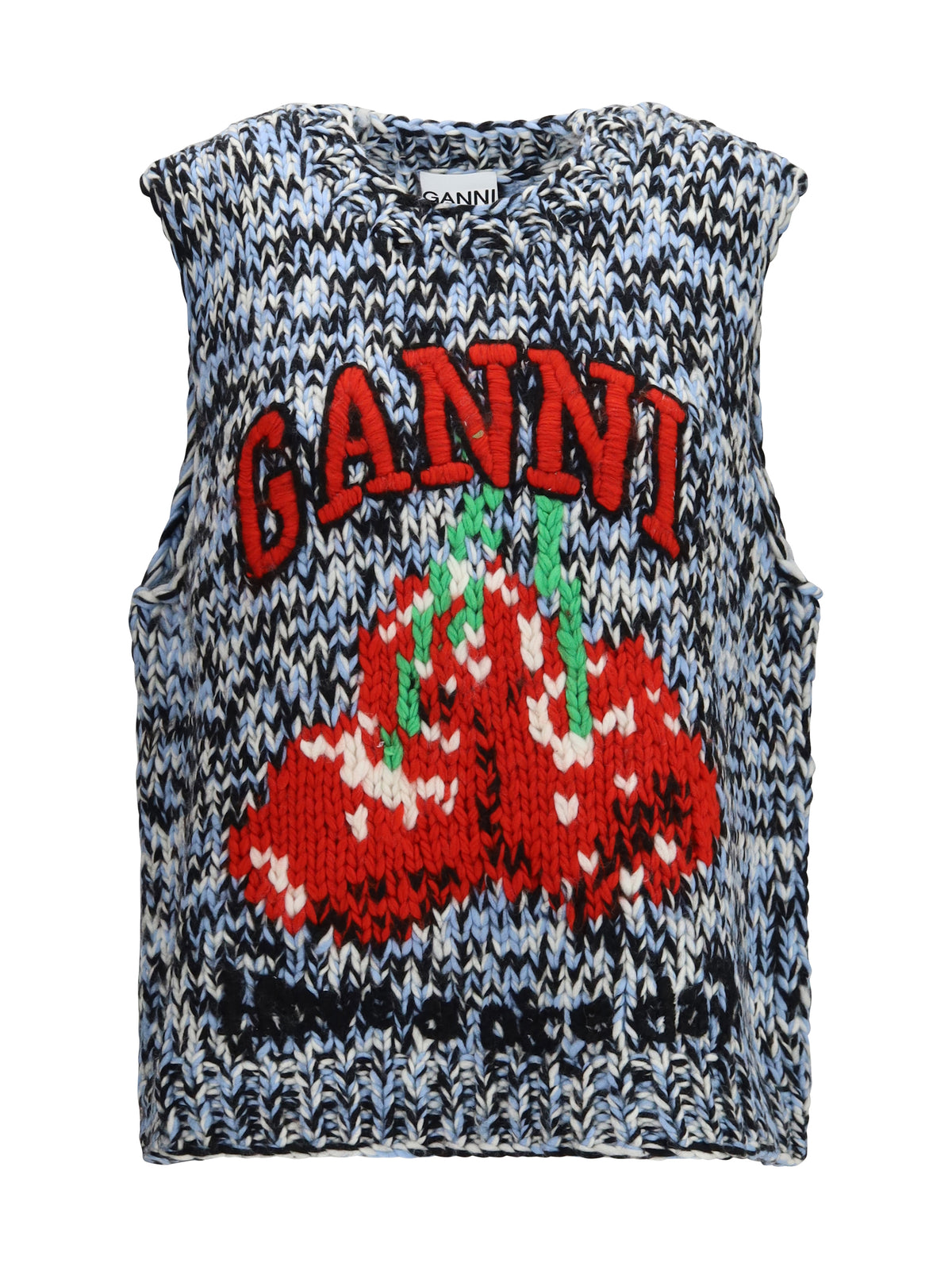 GANNI Ganni Women Wool Cherry Vest