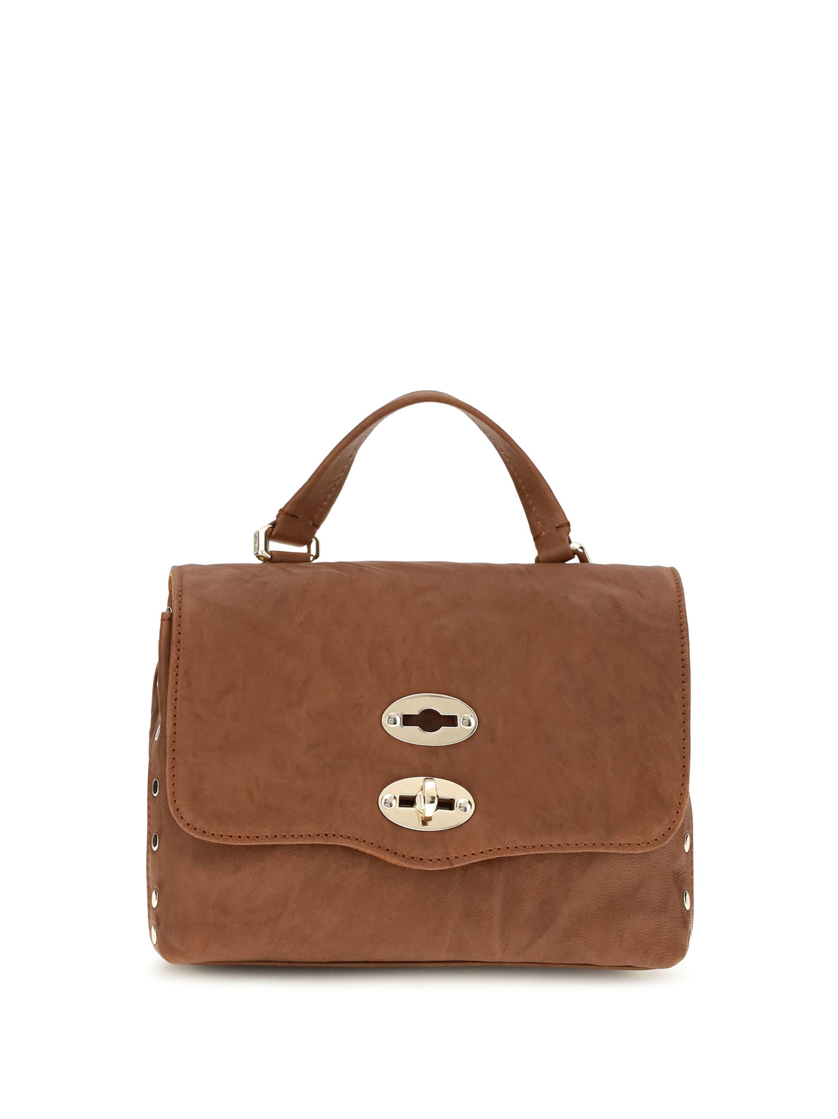 Zanellato Women Postina Officina Suede Top Handle Bag