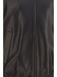 VALENTINO Valentino Men Leather Zip Jacket