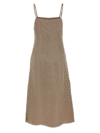 Fendi Women Satin Midi Dress