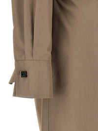 Fendi Women Chemisier Midi Dress