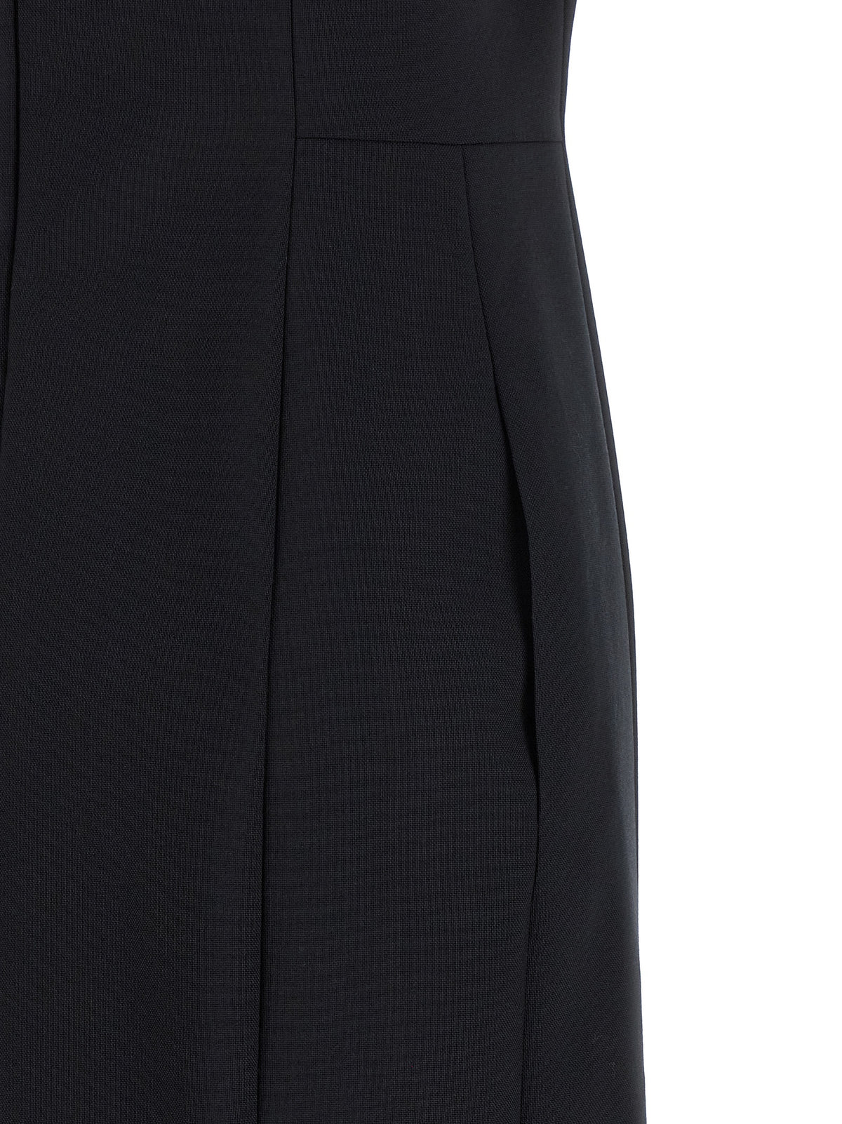 Thom Browne Women Polo Dress With Intarsia And Rwb Detail
