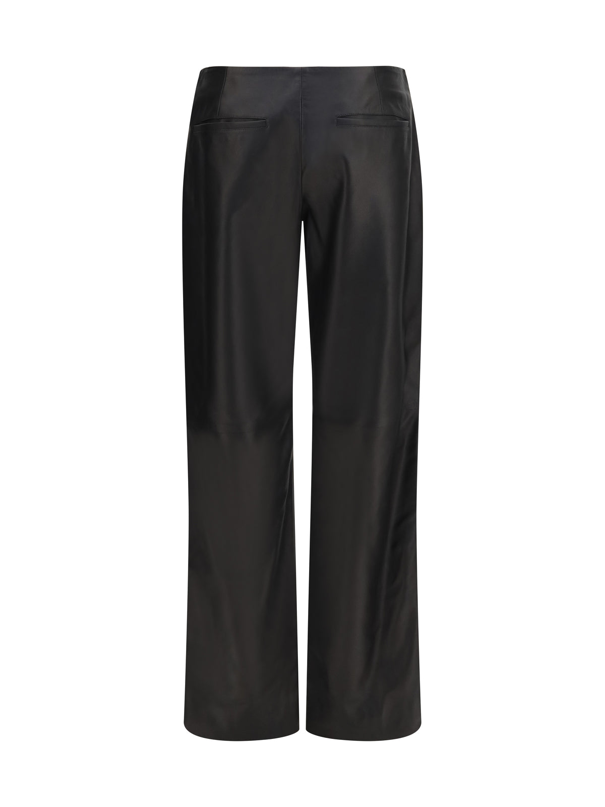 Toteme Women Easy Leather Trousers