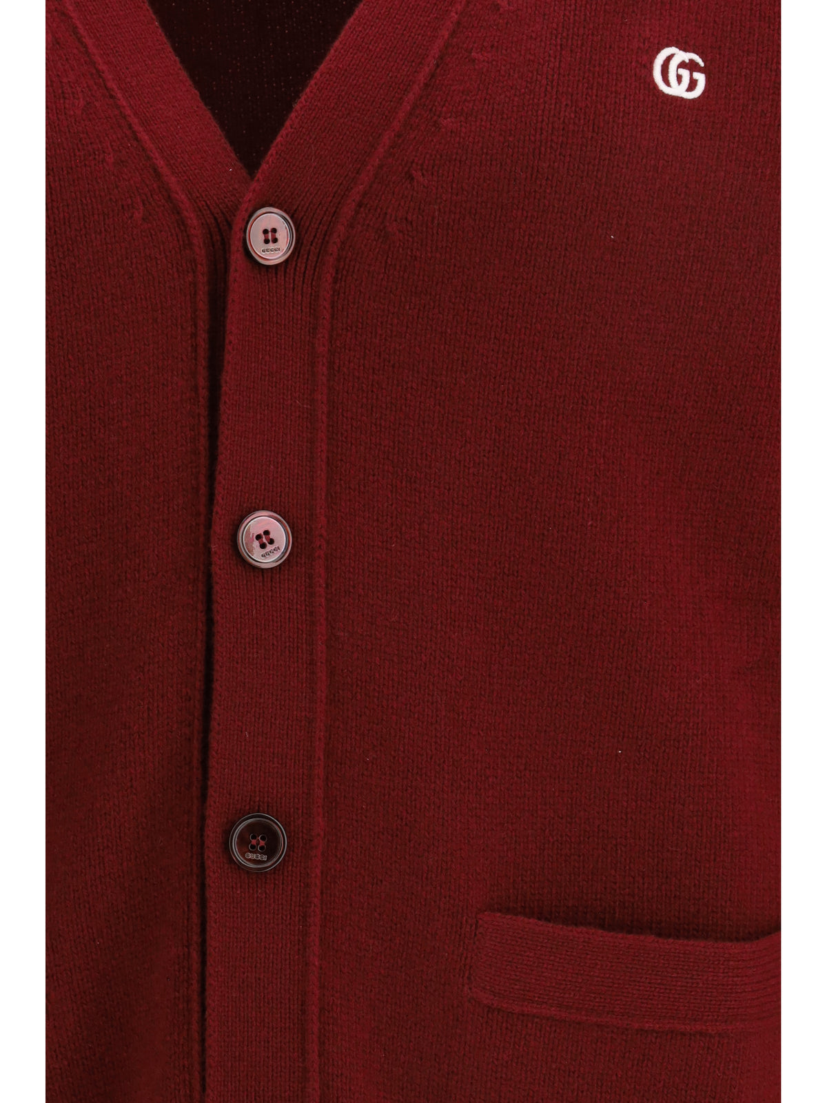 GUCCI Gucci Men Wool Cashmere Cardigan