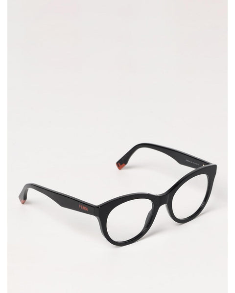 FENDI キャットアイフレムメカネ FE50074I 001 Fendi FE50074I Cat Eye Eyeglasses Women Black Frames – Bluefly