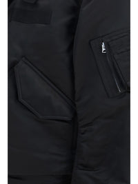 Sacai Men Cotton Chino And Nylon Twill Double Jacket