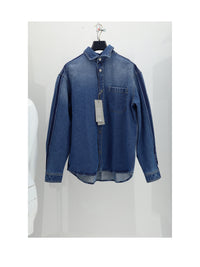 DIOR HOMME Dior Homme Men Jacket Denim Stampa Laser Laterale