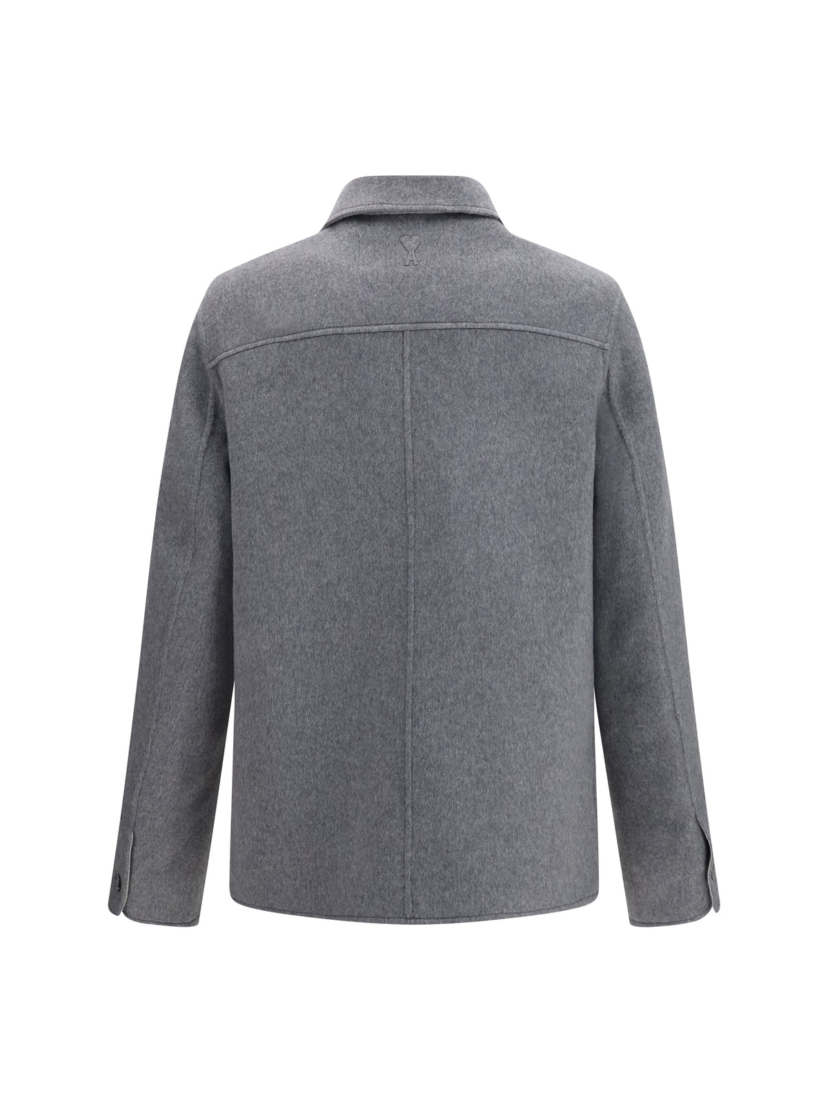 Ami Paris Men Wool And Cashmere Boule Jacket