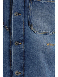 Off-White Men Bookish Padded Denim Jacket