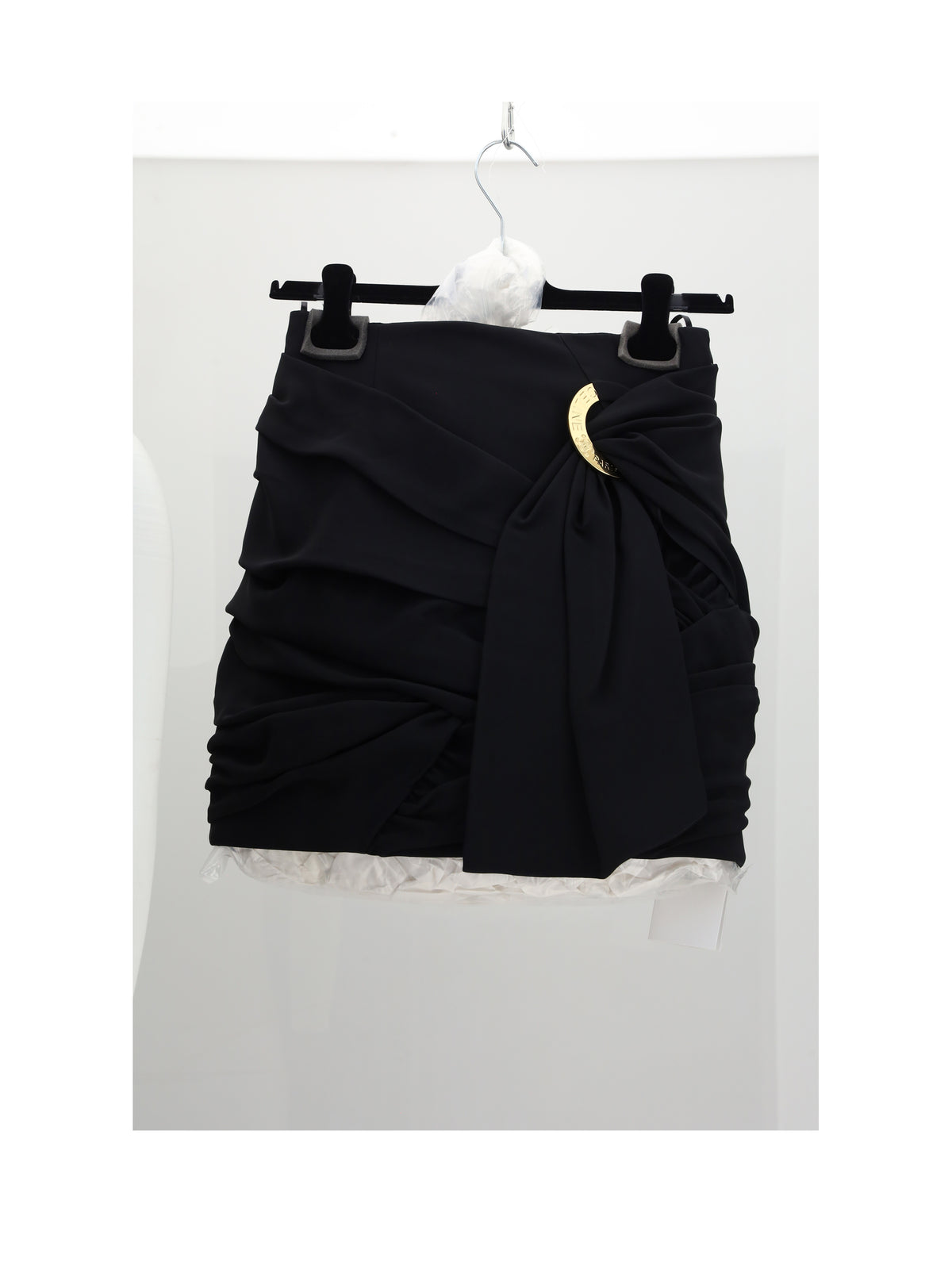 Celine Women Draped Mini Skirt