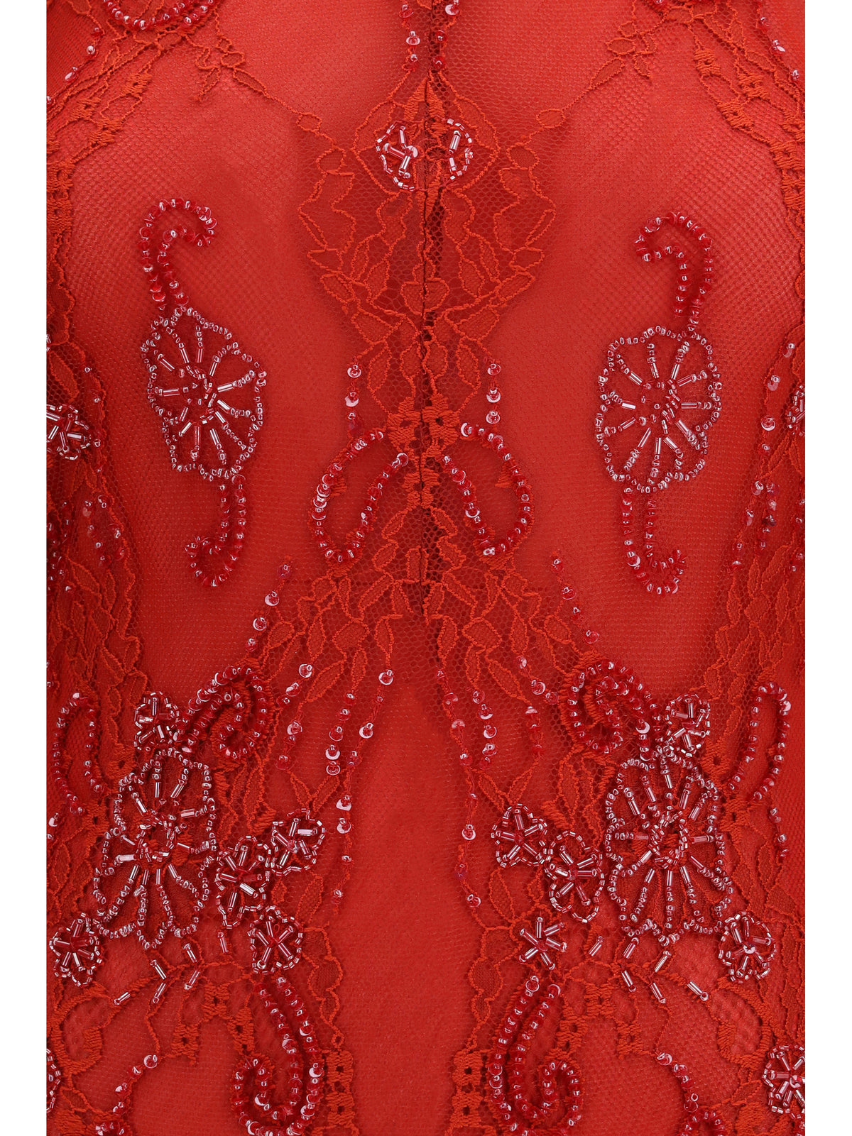 Blumarine Women Embroidered Lace Mini Dress