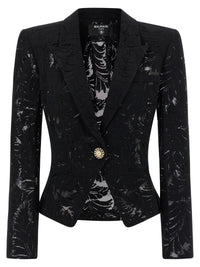 Balmain Women Lace Blazer