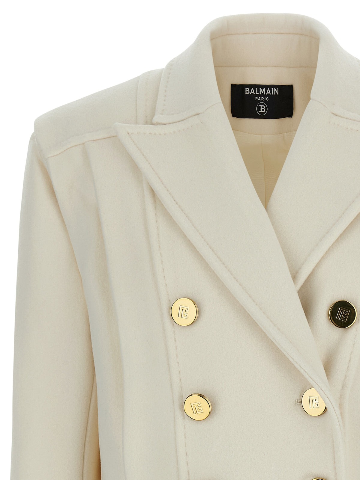 Balmain Women Double-Breasted Coat