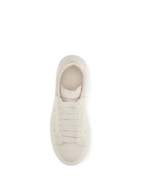 ALEXANDER McQUEEN Alexander Mcqueen Women Oversized Pebbled Leather Sneakers