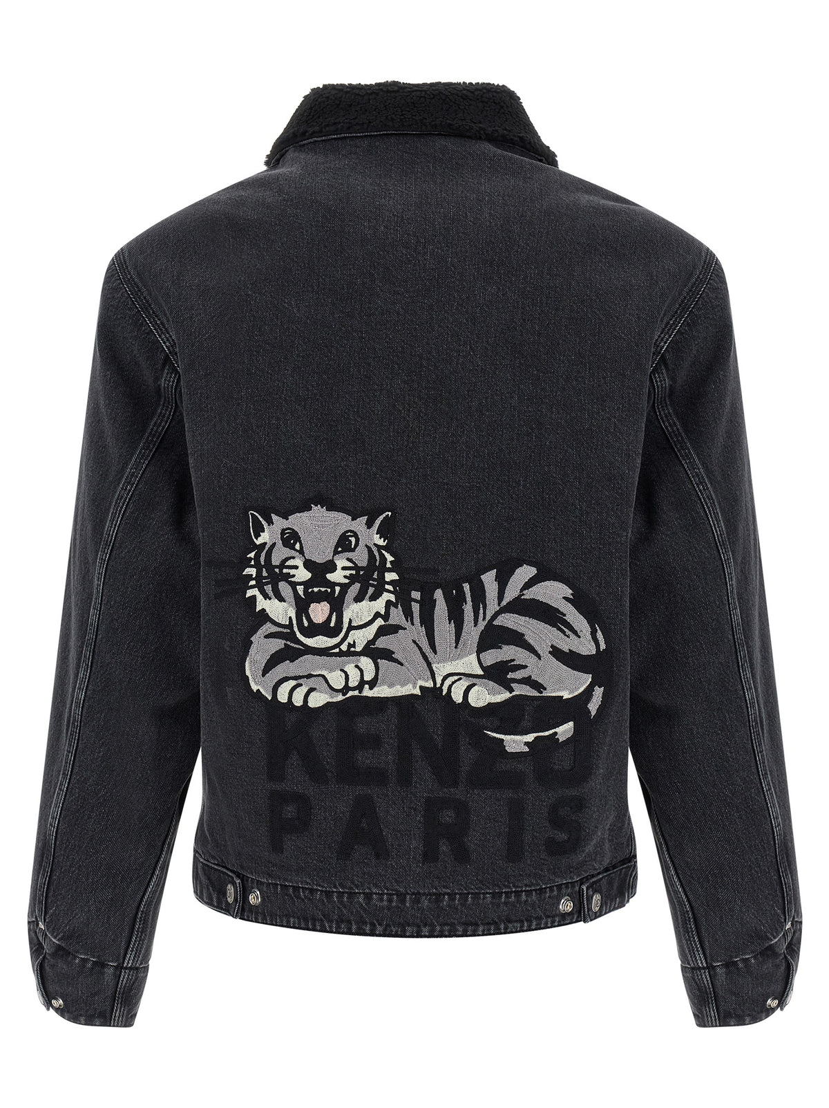 KENZO Kenzo Men 'Kenzo Happy Tiger' Denim Jacket