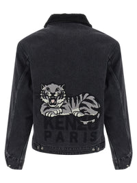 KENZO Kenzo Men 'Kenzo Happy Tiger' Denim Jacket