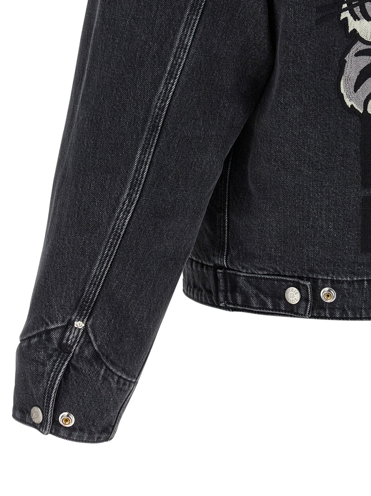 KENZO Kenzo Men 'Kenzo Happy Tiger' Denim Jacket