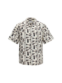PRADA Prada Men Patterned Bowling Shirt