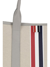 THOM BROWNE Thom Browne Men Canvas Tote Bag
