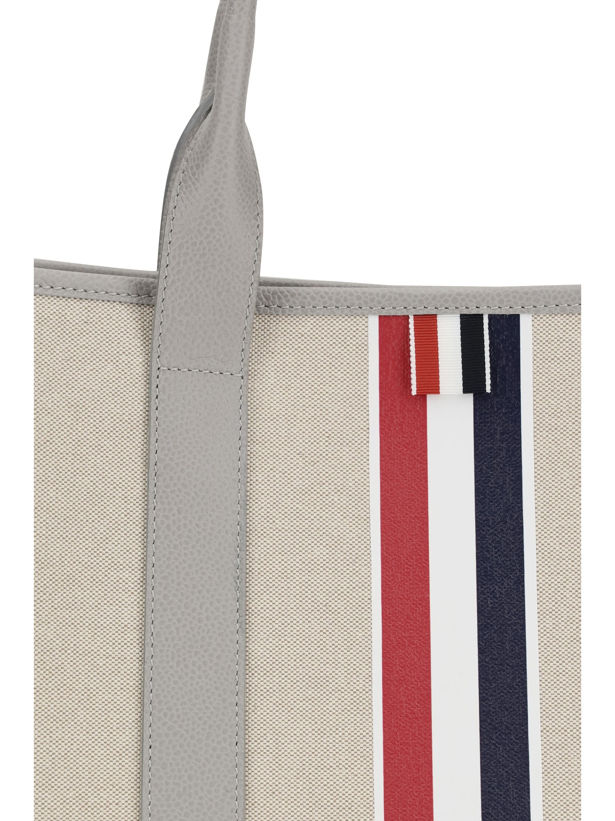 THOM BROWNE Thom Browne Men Canvas Tote Bag