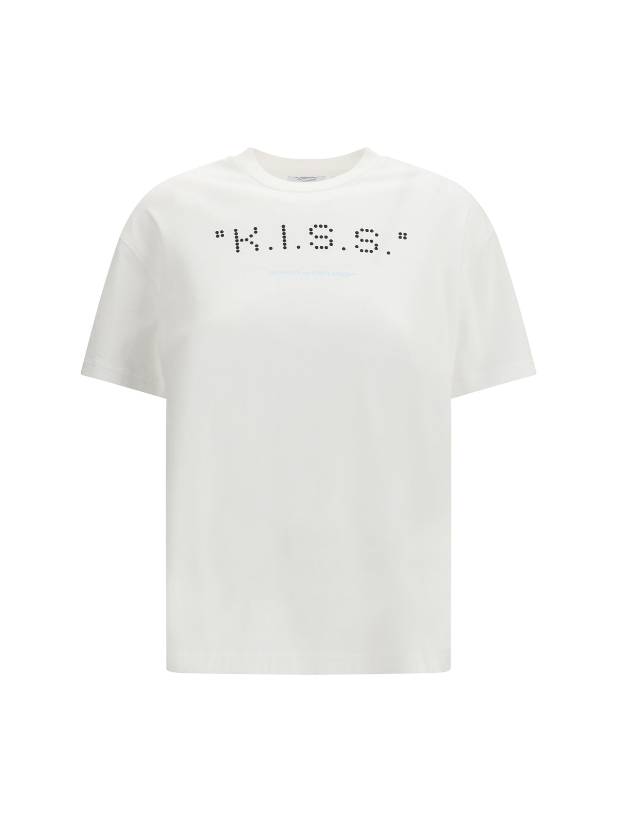 OFF-WHITE Off-White Women Kiss Quote T-Shirt