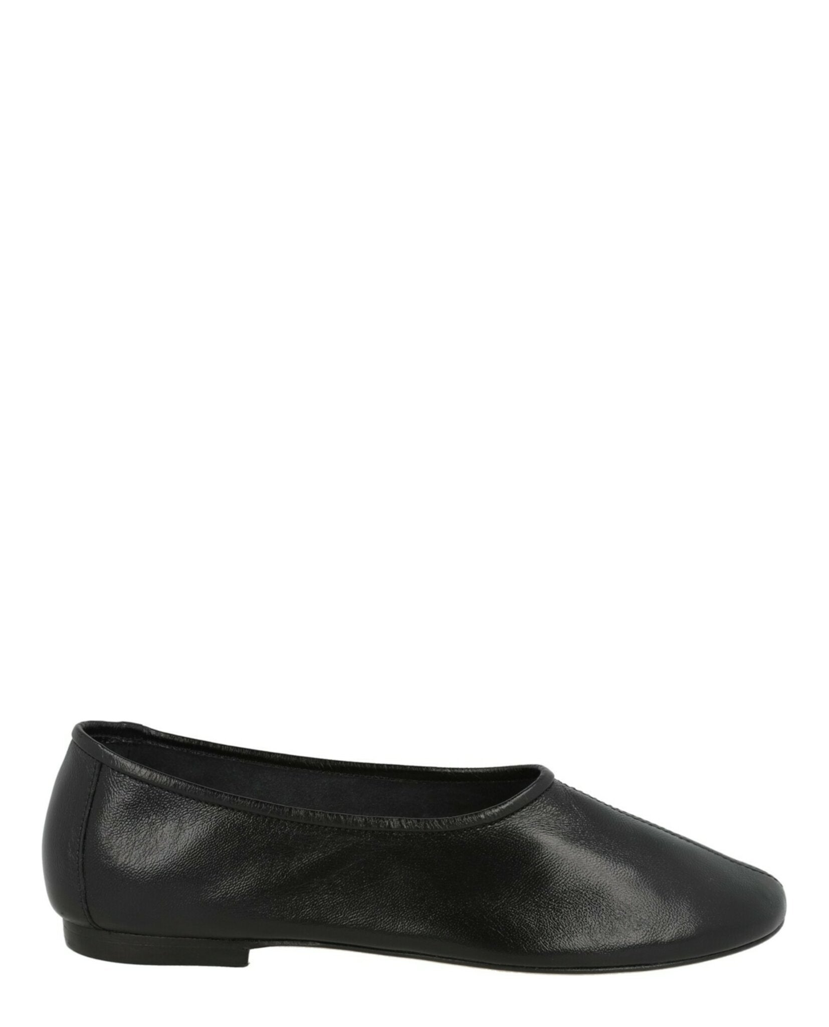 ByFar Womens Prudence Leather Flats