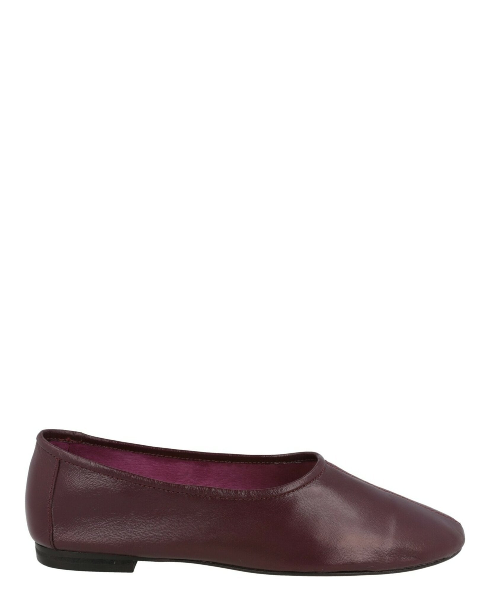ByFar Womens Prudence Leather Flats