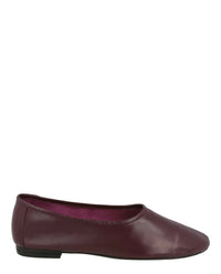 ByFar Womens Prudence Leather Flats