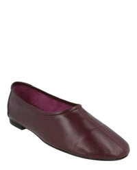 ByFar Womens Prudence Leather Flats