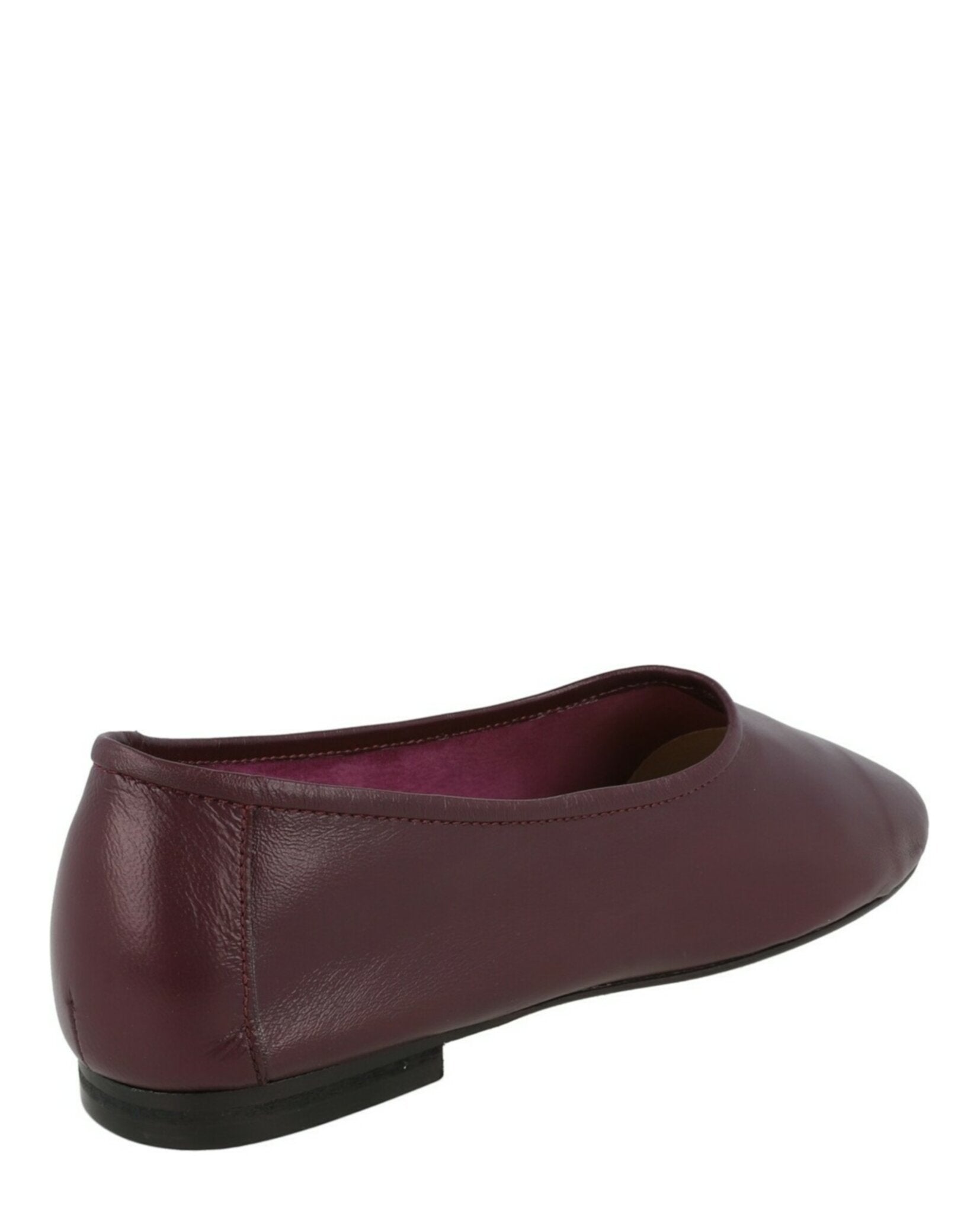ByFar Womens Prudence Leather Flats