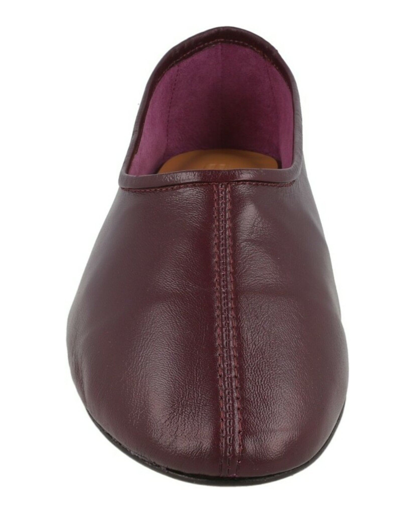 ByFar Womens Prudence Leather Flats
