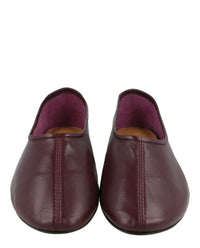 ByFar Womens Prudence Leather Flats