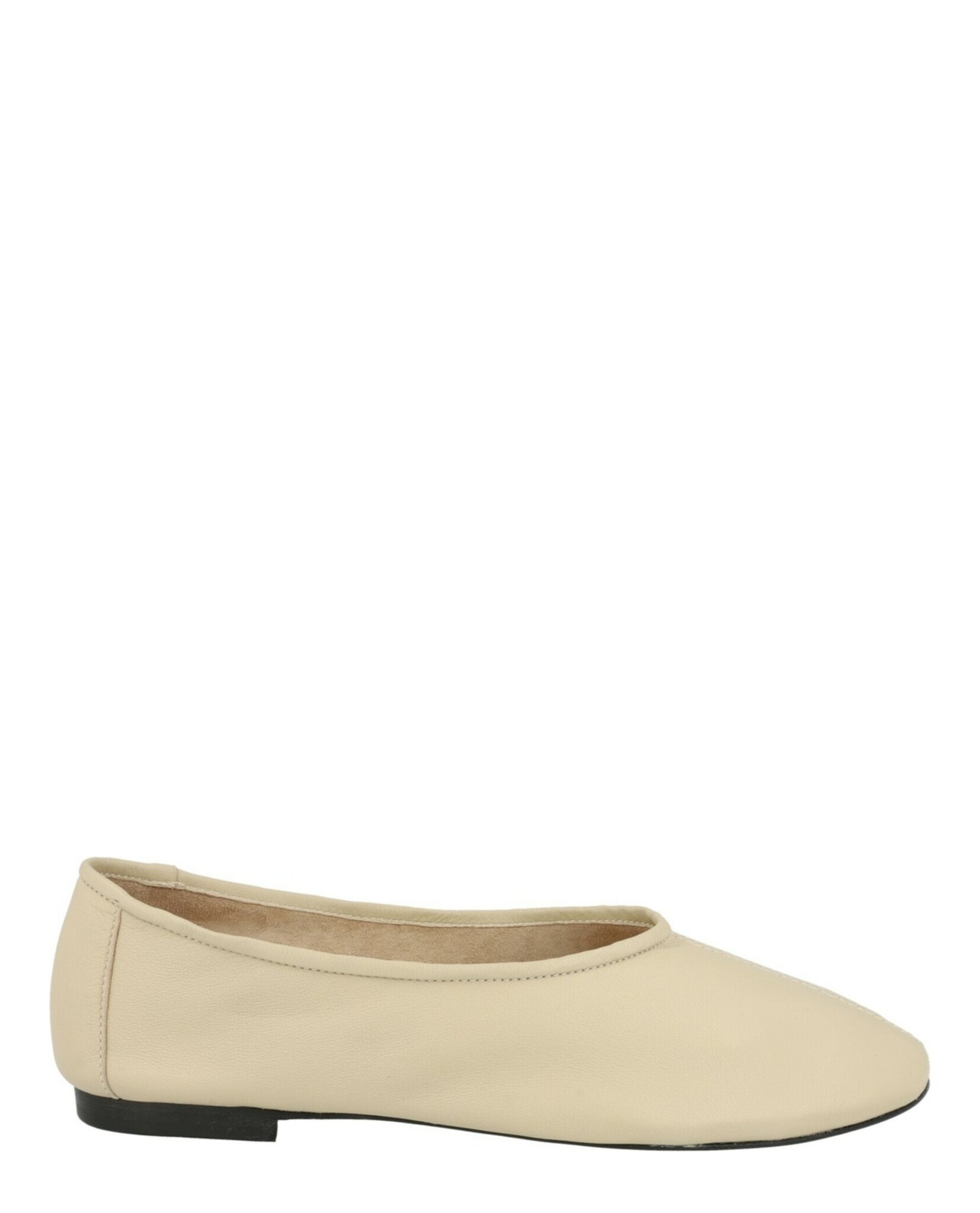 ByFar Womens Prudence Leather Flats