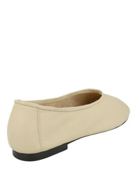 ByFar Womens Prudence Leather Flats