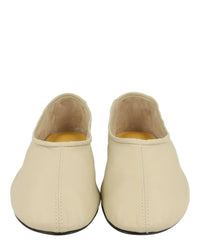 ByFar Womens Prudence Leather Flats