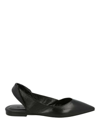 ByFar Womens Yasha Leather Flats