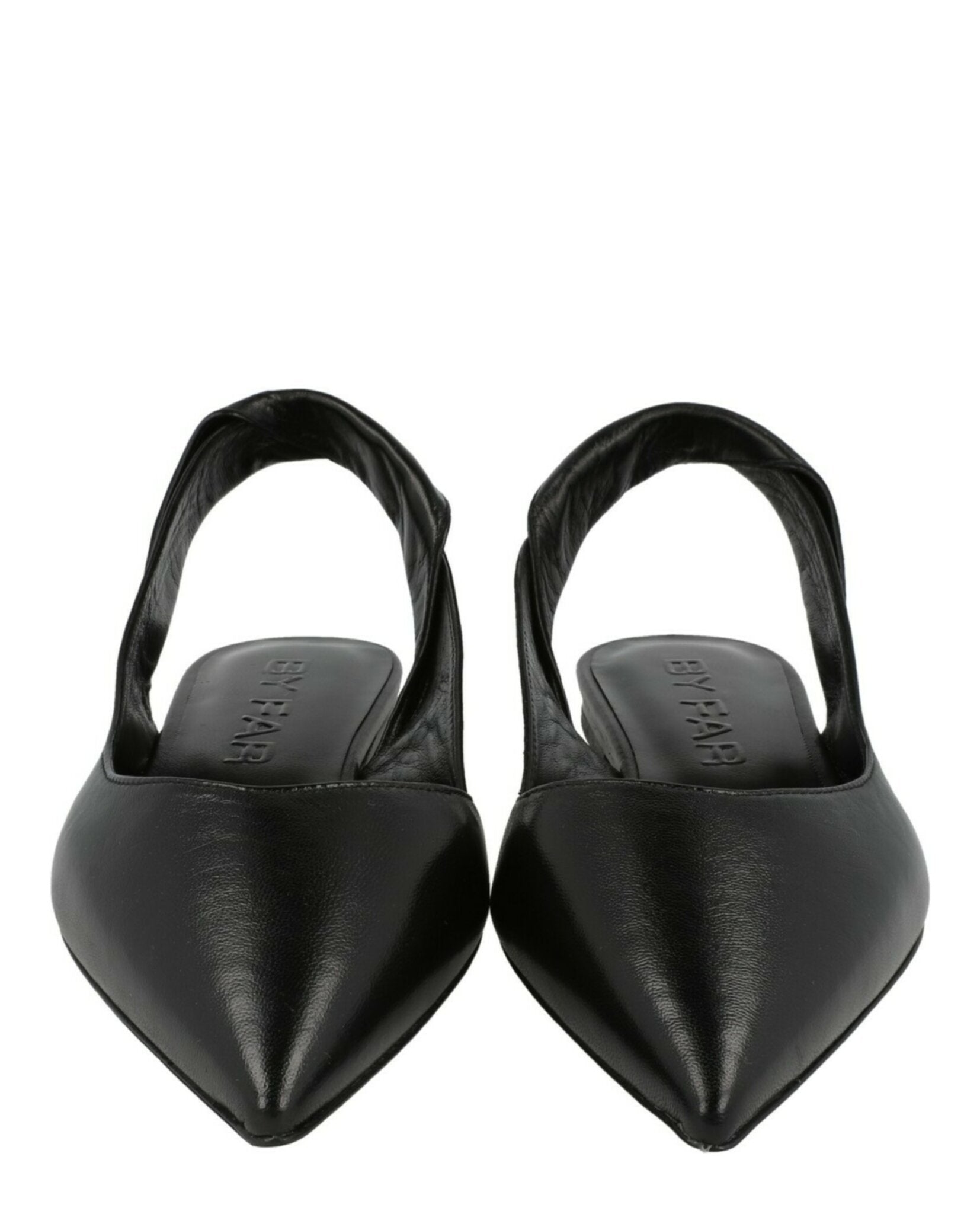 ByFar Womens Yasha Leather Flats