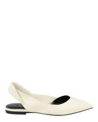 ByFar Womens Yasha Leather Flats