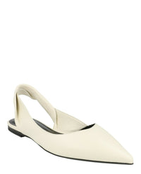 ByFar Womens Yasha Leather Flats