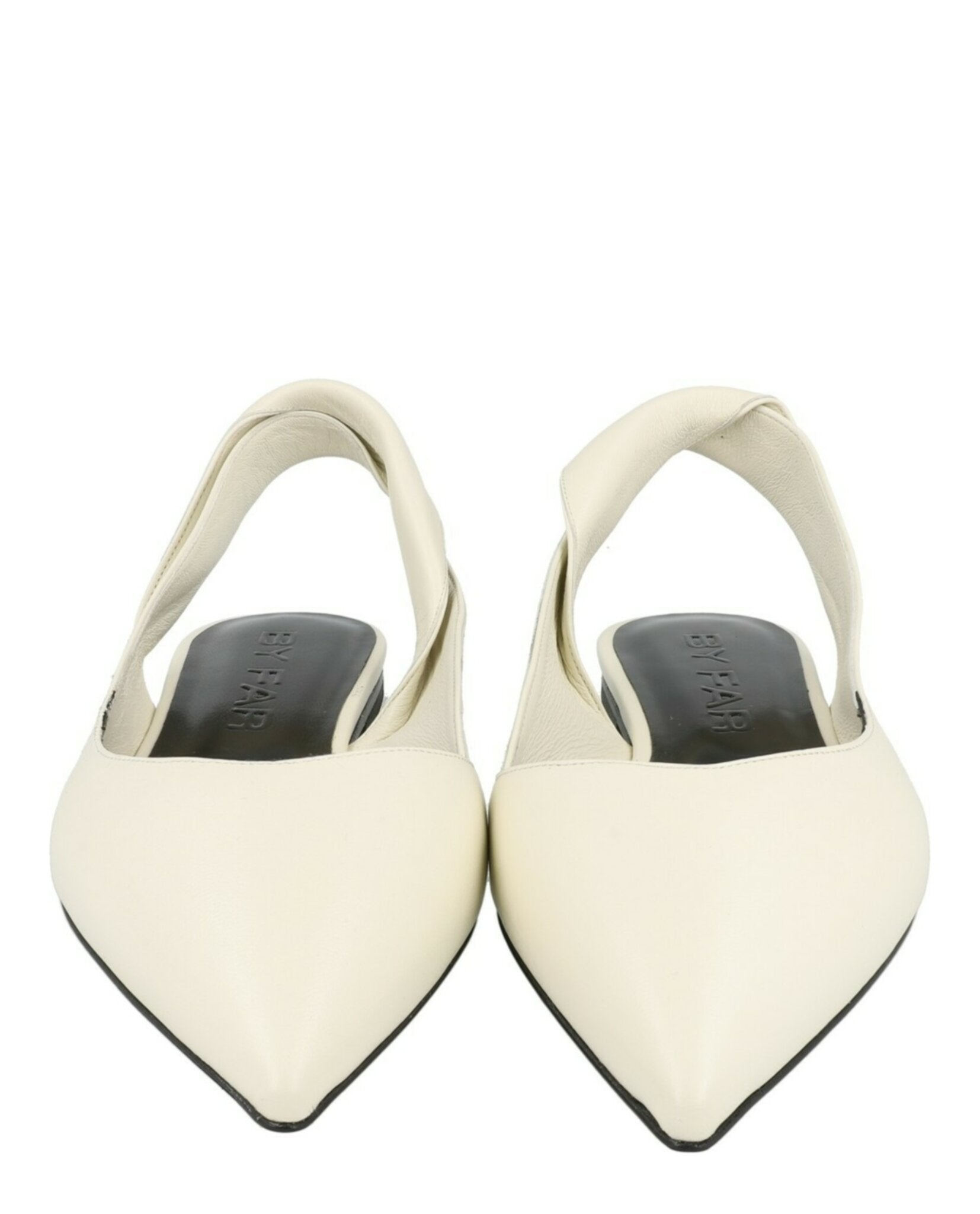 ByFar Womens Yasha Leather Flats