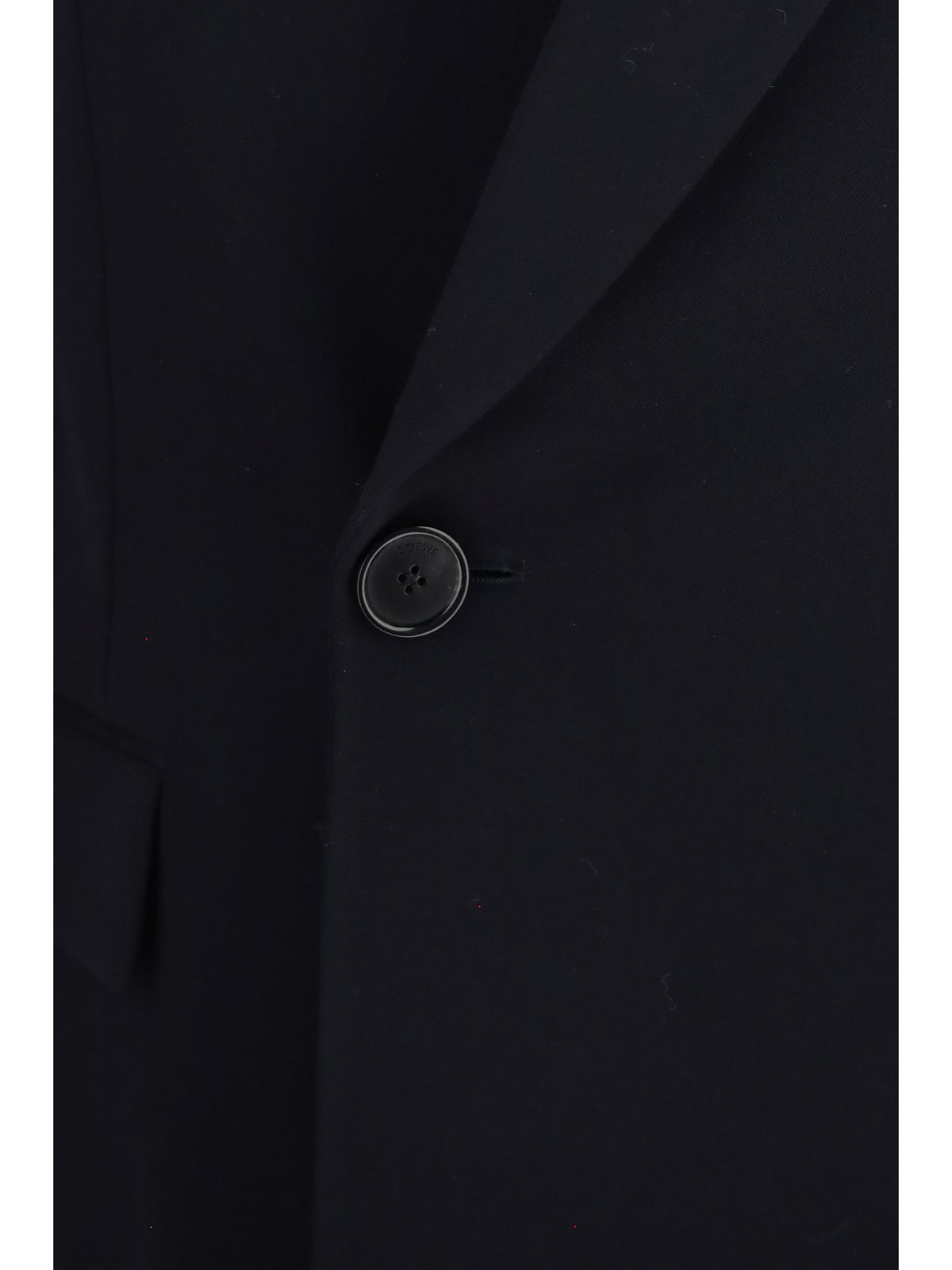 Loewe Men Wool Blend Double-Breasted Jacket