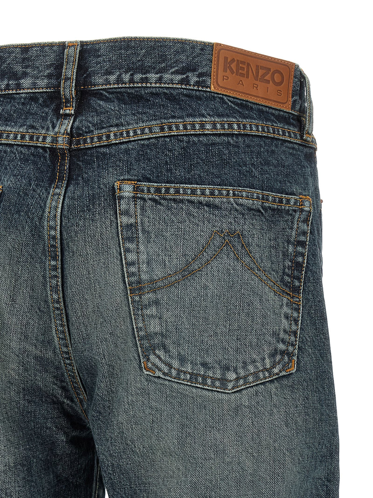 KENZO Kenzo Men 'Boke Flower' Button Jeans