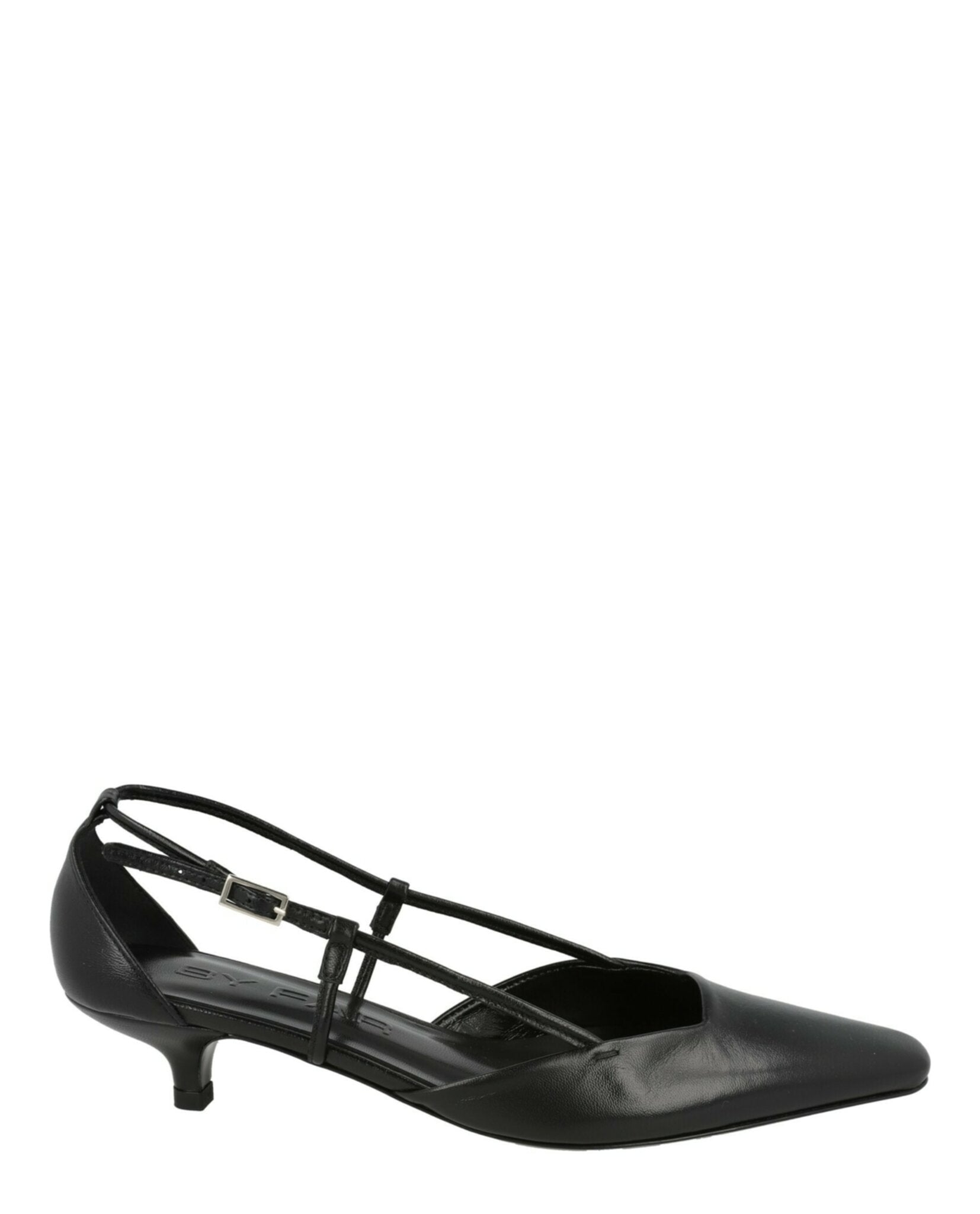 ByFar Womens Francine Leather Pumps