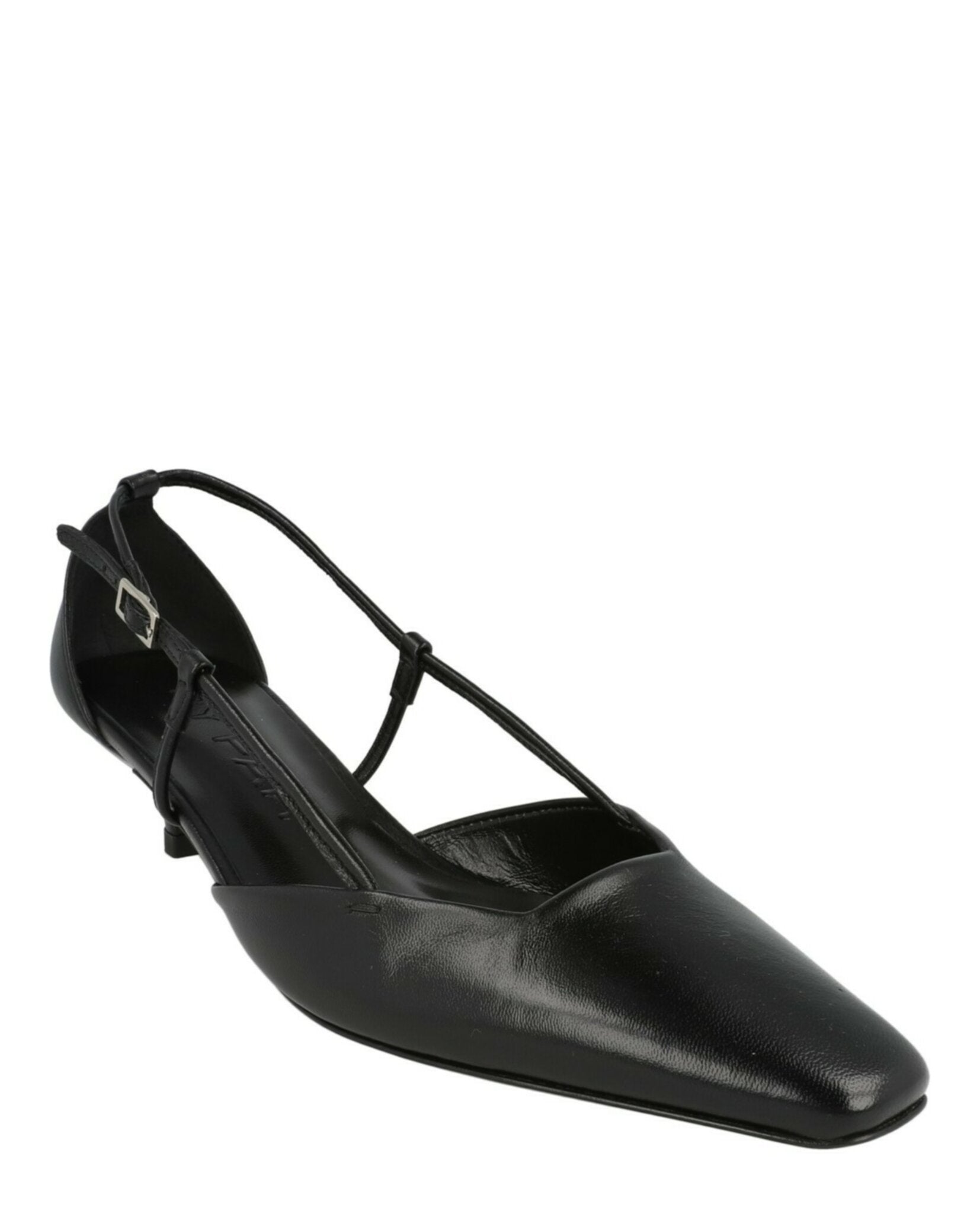 ByFar Womens Francine Leather Pumps