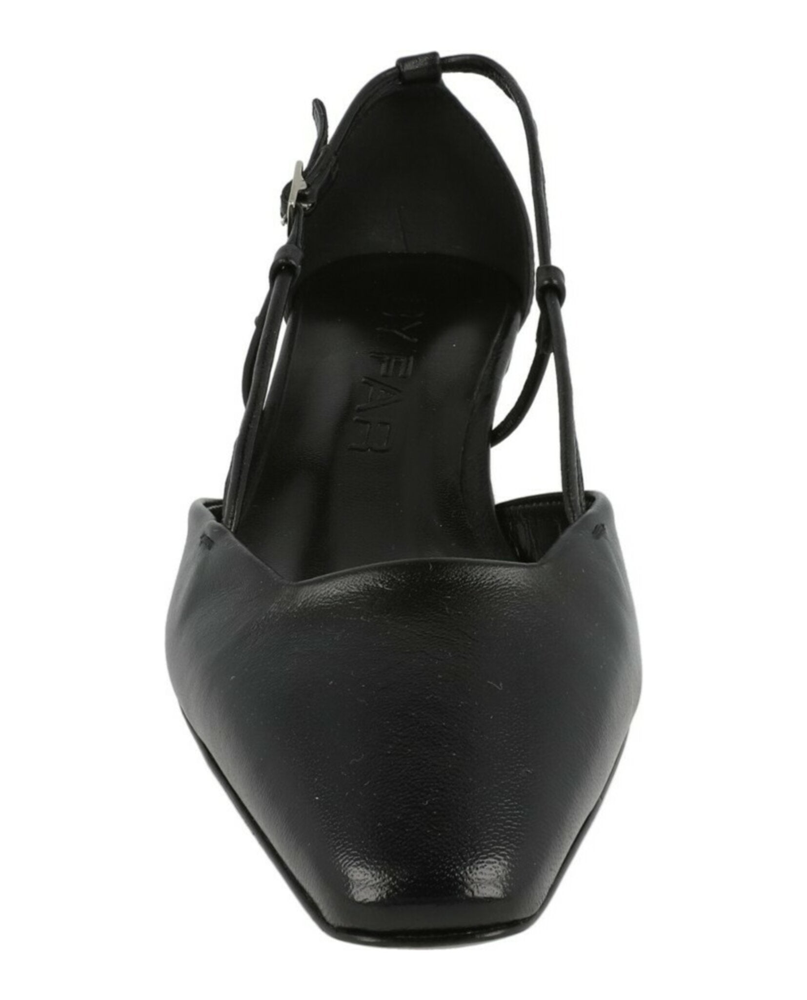 ByFar Womens Francine Leather Pumps